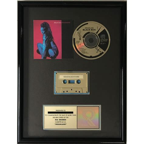 musicgoldmine.com - Black Box Dreamland RIAA Gold Album Award ...