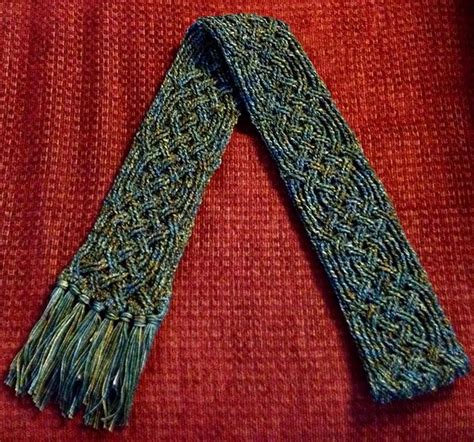 Aberdeen Castle Cable Scarf Pattern By Noelle Stiles Crochet Cable