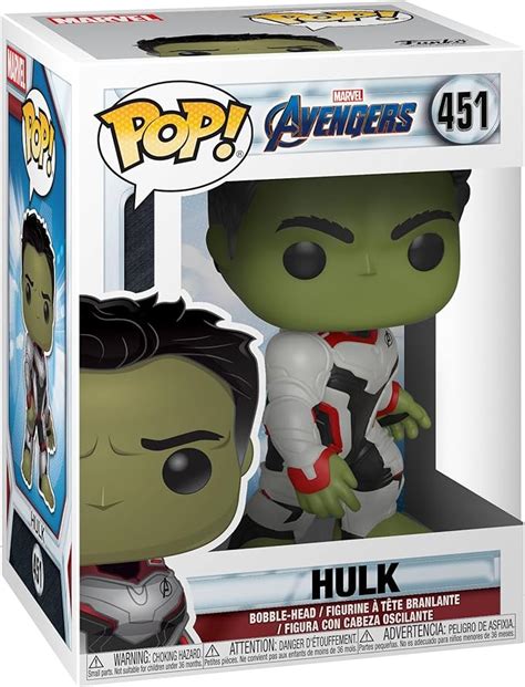 Amazon.com: Funko POP! Marvel: Marvel Avengers Endgame - Hulk - (TS ...