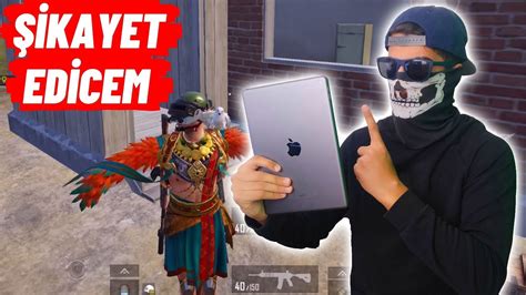 BU TABLETİ ŞİKAYET EDİCEM ARTIK YETER PUBG MOBİLE YouTube