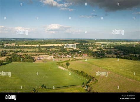 Aerial View Of Reading Berkshire Uk Stock Photo Alamy