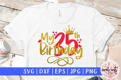 My 35th Birthday Birthday Svg Graphic By Coralcutssvg · Creative Fabrica