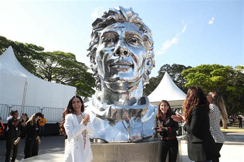 F Rmula Interlagos Inaugura Busto De Ayrton Senna Turista Fc