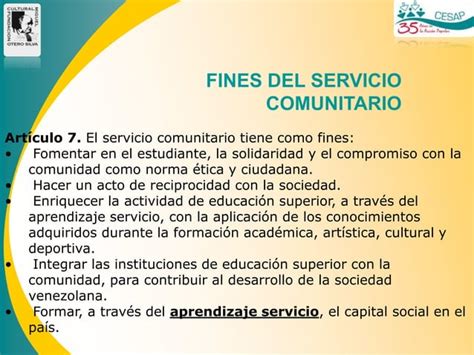 Servicio Comunitario Liderazgo Emgergente PPT