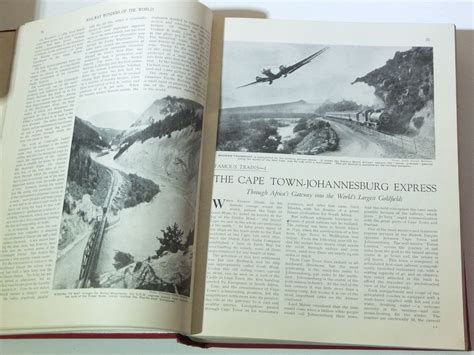 Railway Wonders Of The World Volume 1 1938