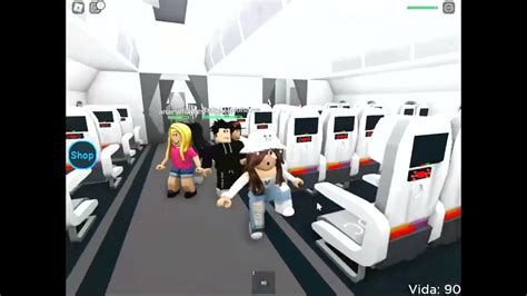 A PIOR VIAGEM DE AVIÃO Roblox YouTube