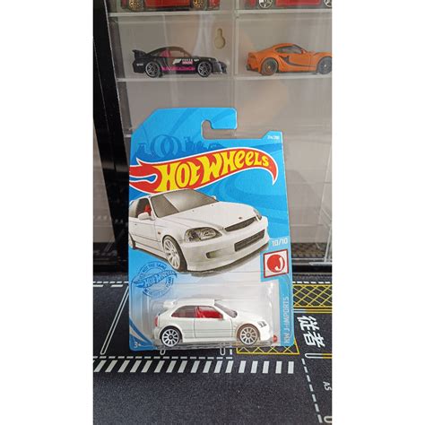 Jual Hot Wheels 99 Honda Civic Type R EK9 Putih White Shopee Indonesia
