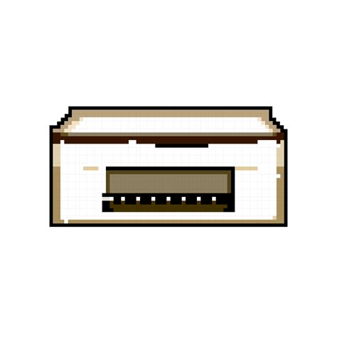 Laser Photo Printer Game Pixel Art Vector Illustration 23873867 Vector