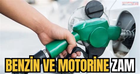 Benzin Ve Motorine Zam