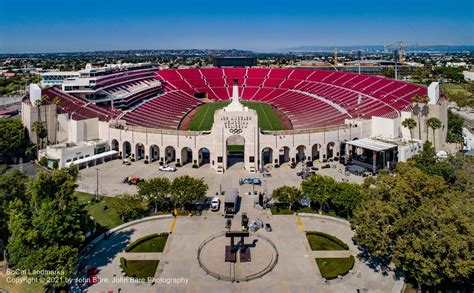 Los Angeles Memorial Coliseum In Los Angeles SoCal Landmarks