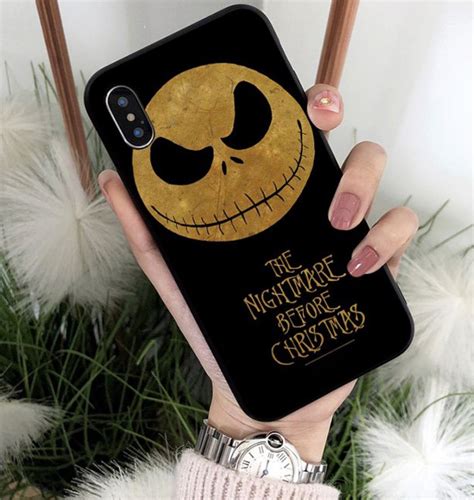 Jack Skellington Iphone Case Halloween Iphone Case Nightmare Before