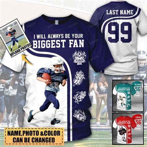 Personalized Shirt I Will Always Be Your Biggest Fan All Over Print Sh