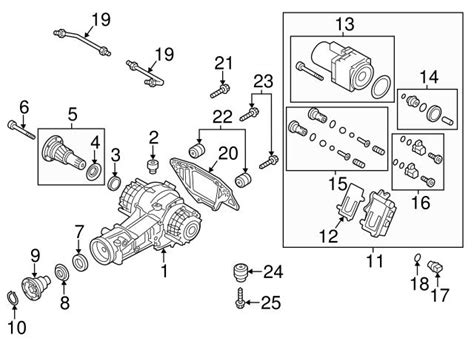 Genuine Vw Audi K J Suspension Crossmember Insulator Front