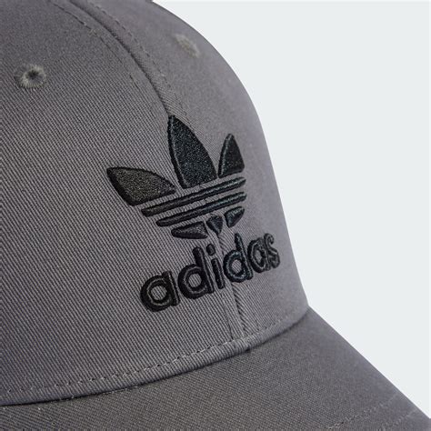 Adidas TREFOIL BASEBALL CAP Grey Adidas UAE