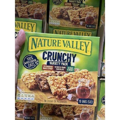 NATURE VALLEY CRUNCHY VARIETY PACK 10 BARS Lazada PH