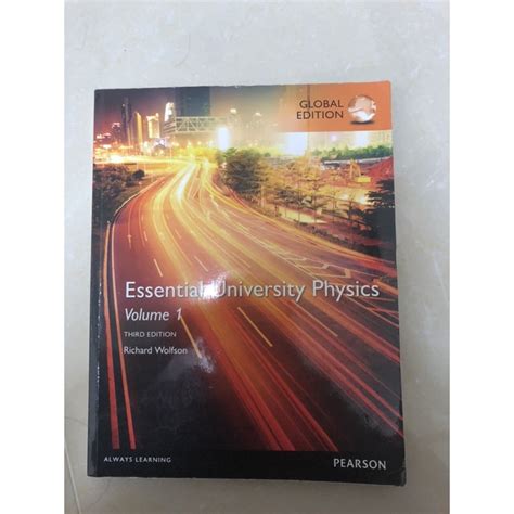 Essential University Physics Volume 1 3rd Edition 普通物理 蝦皮購物