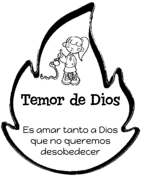 A Black And White Sign That Says Temor De Dios