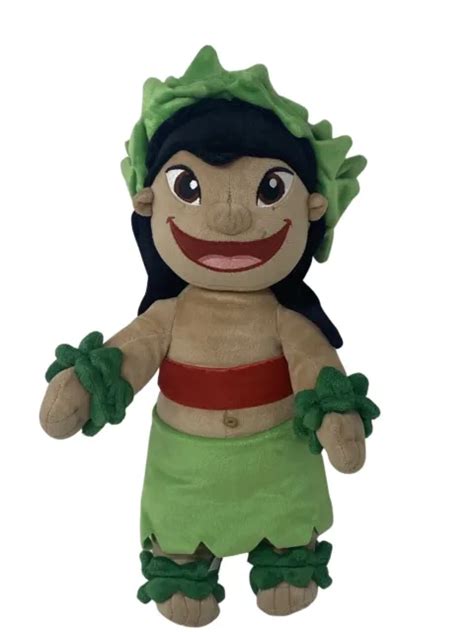 Disney Store Original Lilo And Stitch Hula Girl Plush Doll Tall