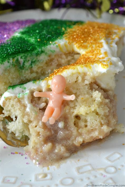 Mardi Gras King Poke Cake Southern Made Simple Recipe Mardi Gras