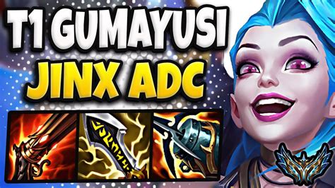 T1 Gumayusi Jinx Vs Xayah ADC Korea Challenger Patch 13 21 YouTube