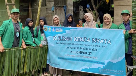 UnimalNews Mahasiswa KKN 27 Sosialisasi Pemasaran Dan Promosi Sambil