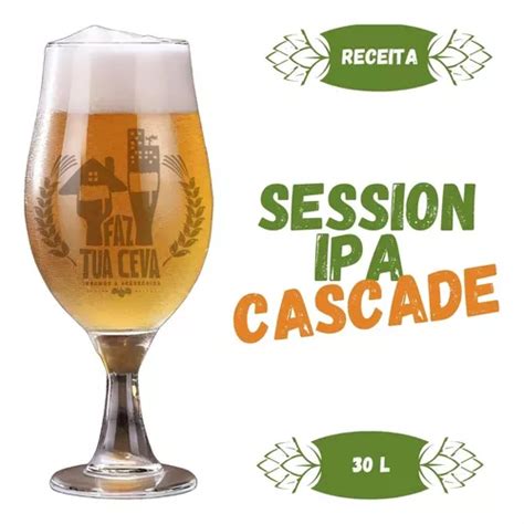 Kit De Insumos Receita Cerveja Session Ipa Cascade Litros