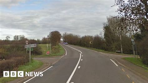 Motorcyclist Dies In Leicestershire 4x4 Car Fire Crash Bbc News