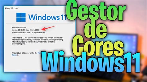 Gerenciamento De Cores No Windows Youtube