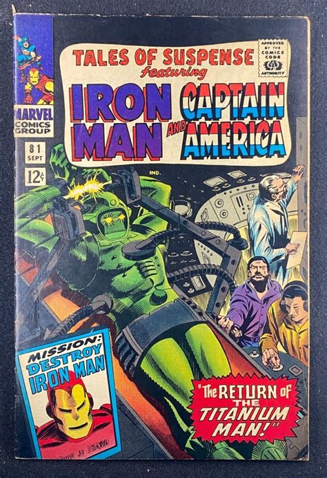 Tales Of Suspense Fn Iron Man Gene Colan Titanium Man