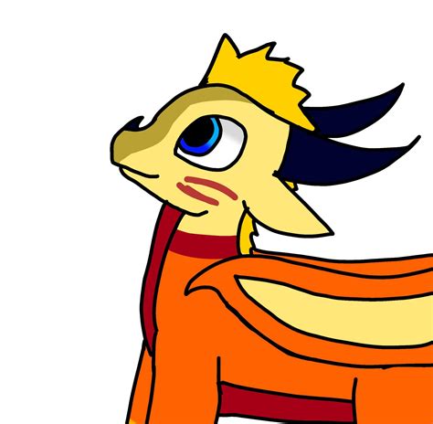 Wof Naruto XD he Is sandwing skywing hybrid. | Wings Of Fire Amino