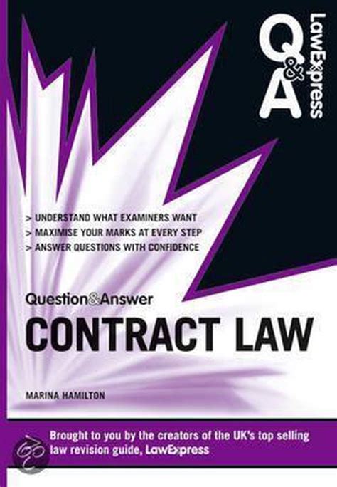 Law Express Question And Answer Contract Law Revision Guid