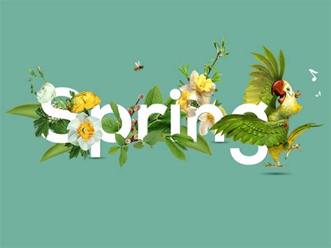 Spring Web Design Tonyadesign Zcool