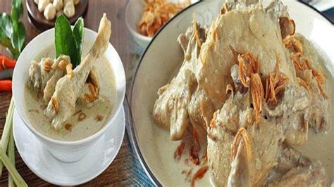 Cara Bikin Opor Ayam Putih Ini Resep Opor Ayam Lebaran Menu Lebaran