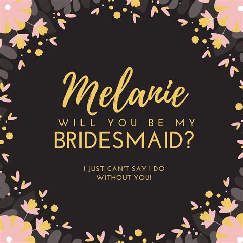 Customize 16 Be My Bridesmaid Invitations Templates Online Canva