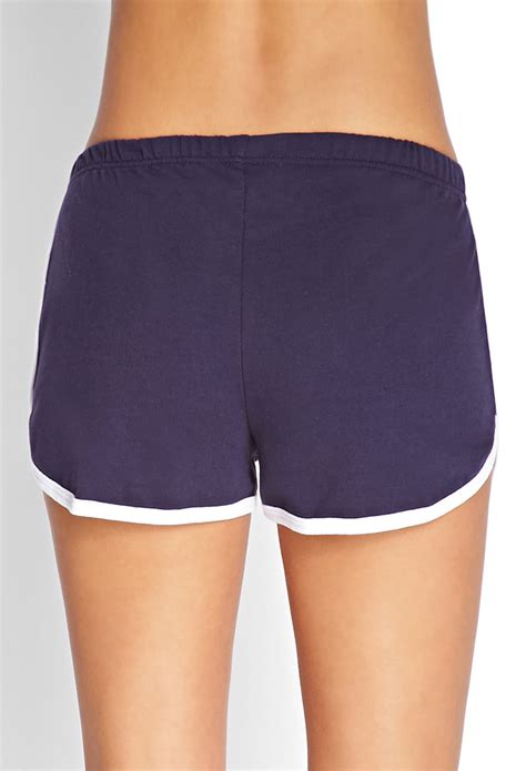 Lyst Forever 21 Sporty Dolphin Shorts In Blue