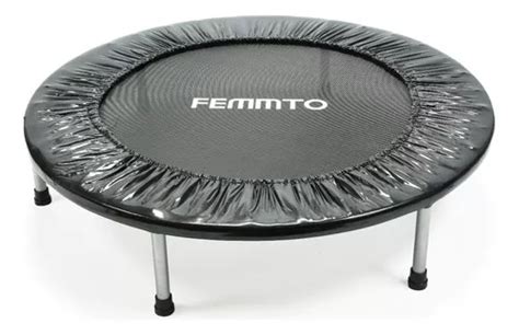 Mini Trampolin Cama Elastica Negro 1 Mts Profesional MercadoLibre