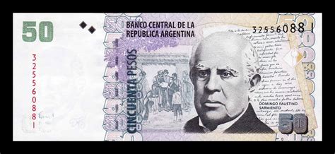 Argentina Lote Billetes Pesos Sarmiento Pick G Serie I Sc