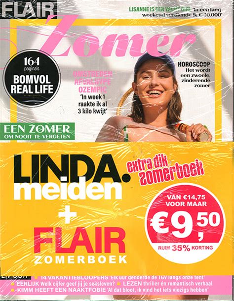 Pakket LINDA Meiden Zomerboek Flair Zomerboek 2023 Online Bestellen