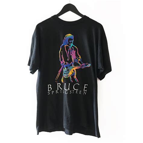 Original Vintage Bruce Springsteen 1993 World Tour T Shirt Größe Groß