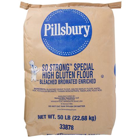 Pillsbury 50 Lb So Strong Special High Gluten Flour