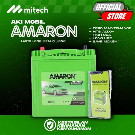 Jual Aki Mobil Toyota Raize Ns Zl B L Amaron Go Aki Kering V