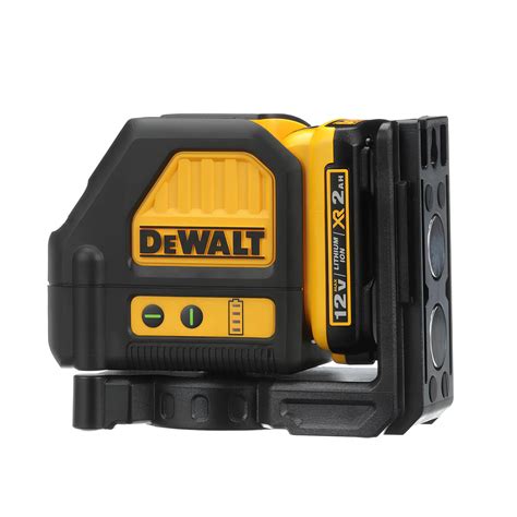 Nivel a Laser linhas cruzadas verdes 12v DW088LG DEWALT em Promoção