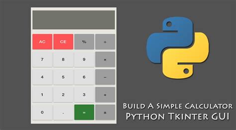 Simple Calculator Using Tkinter Program Presentation