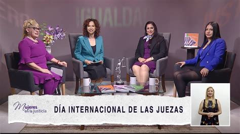 Día internacional de las Juezas 10 de marzo El avance en Paridad de