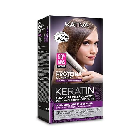 Kativa Keratin Kit Alisado Brasile O Xpress Alisado En Casa