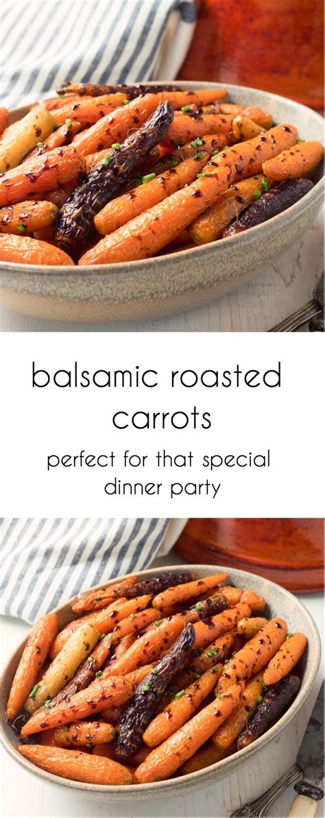 balsamic roasted carrots - glebe kitchen