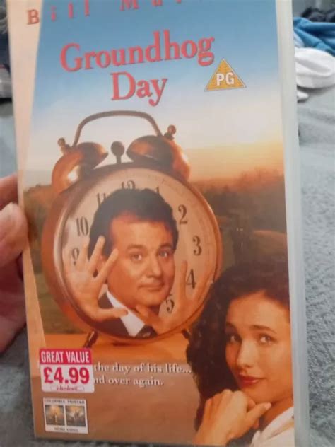 BILL MURRAY GROUNDHOG Day VHS Video Video Cassette Cinema Club 5