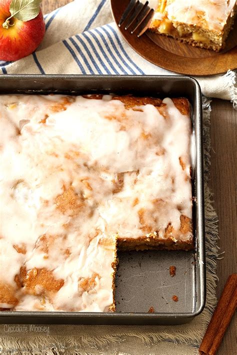 Apple Fritter Cake 8x8 Pan Homemade In The Kitchen