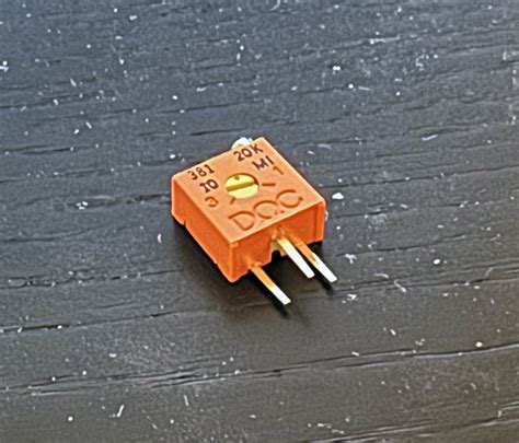 stuks  ohm multi turn trimmer resistor diplohmatic  type