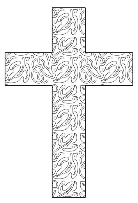 Dibujos De Cruces Para Colorear Sketch Coloring Page